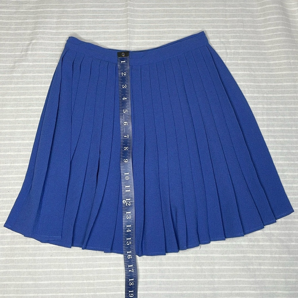 American Apparel Womens Size Medium Blue Pleated Tennis Skirt Mini